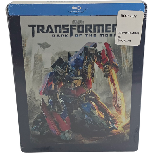 Transformers: Dark of the Moon Blu-ray SteelBook  Best Buy Exclusive 2014 Zone A