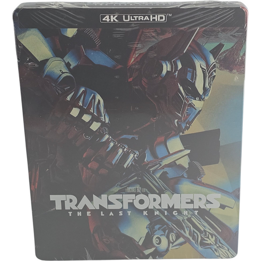 Transformers: The Last Knight 4K Ultra HD Blu-ray + Blu-ray SteelBook  2017  A