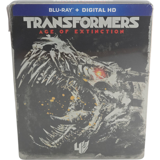 Transformers: Age of Extinction Blu-ray SteelBook Blu-ray + DVD 2017  Zone A