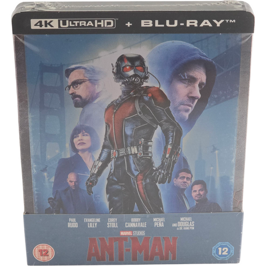 Ant-Man 4K Ultra HD + Blu-ray SteelBook Zavvi  Paul Rudd, Michael Douglas Libre