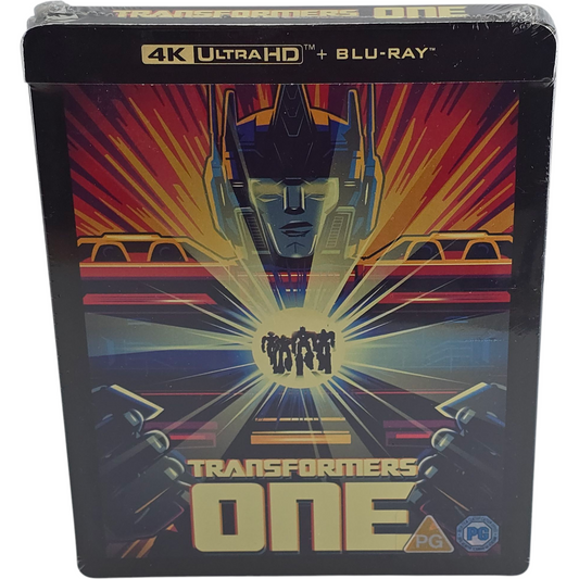 Transformers One:Le Commencement SteelBook 4K Ultra HD+Blu-ray Chris Hemsworth B