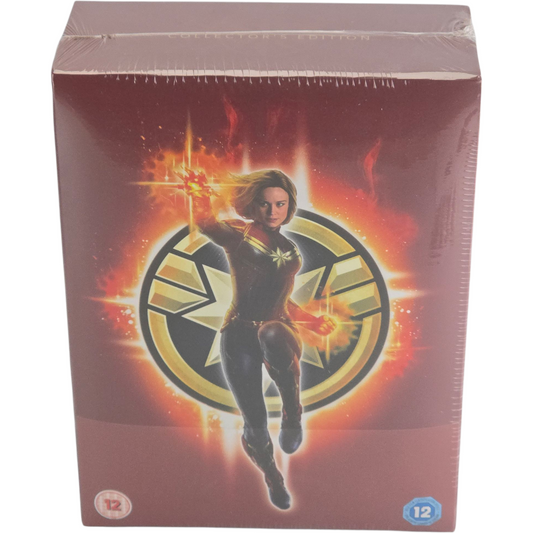 Captain Marvel 4K Ultra HD +Blu-ray SteelBook Zavvi Collector Édt Ltd 1000 Ex
