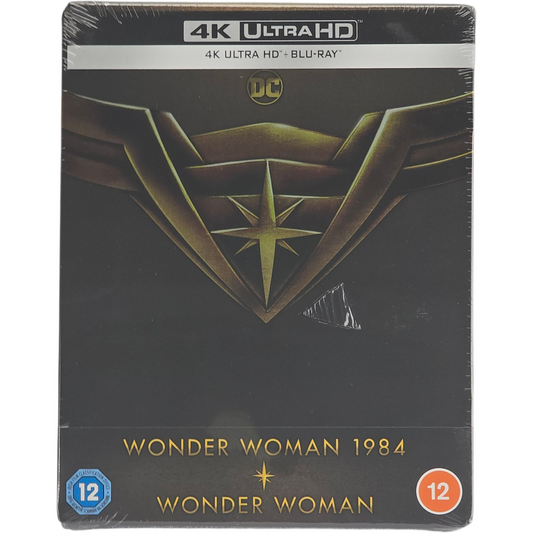 Wonder Woman / Wonder Woman 1984 (2017-2020) - SteelBook 4K Ultra HD + Blu-ray - Zone libre + Zone B - vue 2