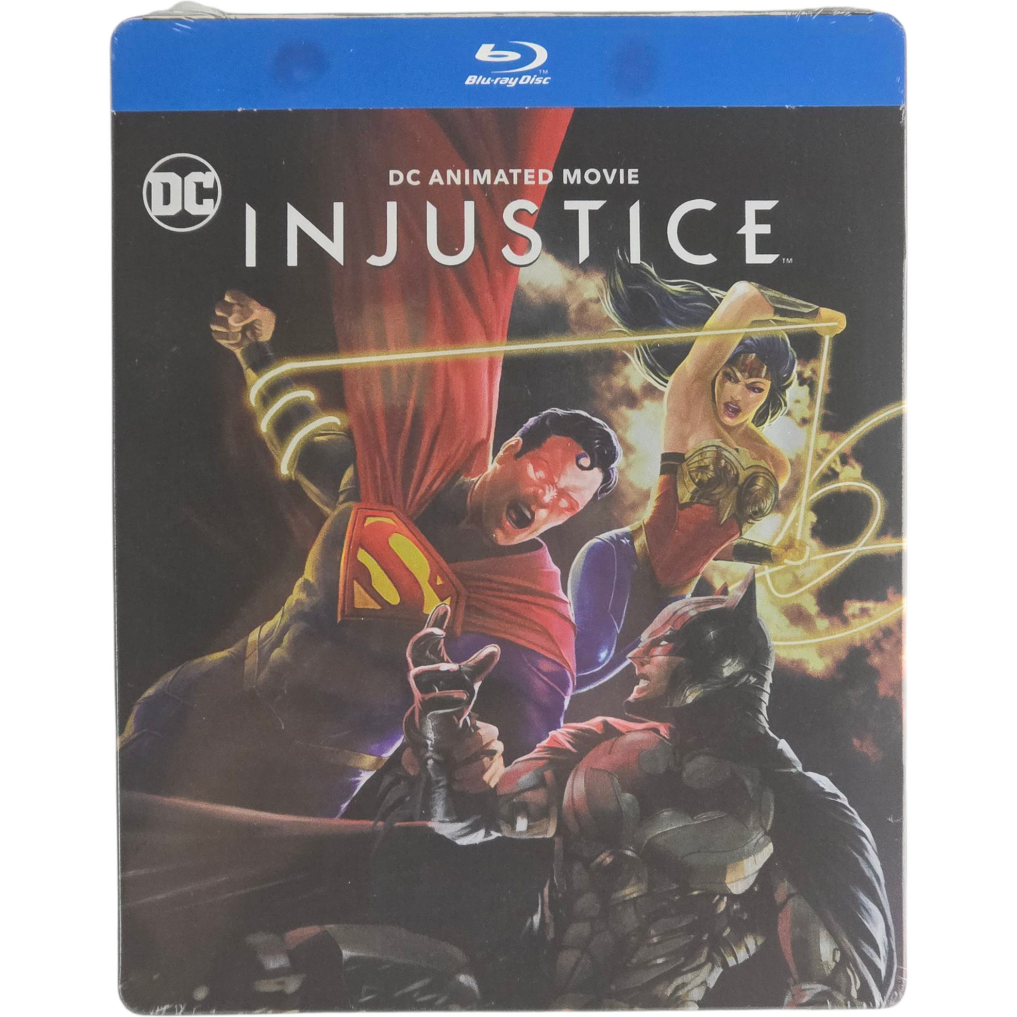 Injustice: Gods Among Us Blu-ray SteelBook  Matt Peters Warner Bros.2021 Zone B