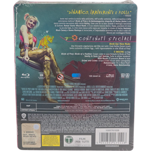 Birds of Prey (2020) - SteelBook Blu-ray - Zone B - vue 3
