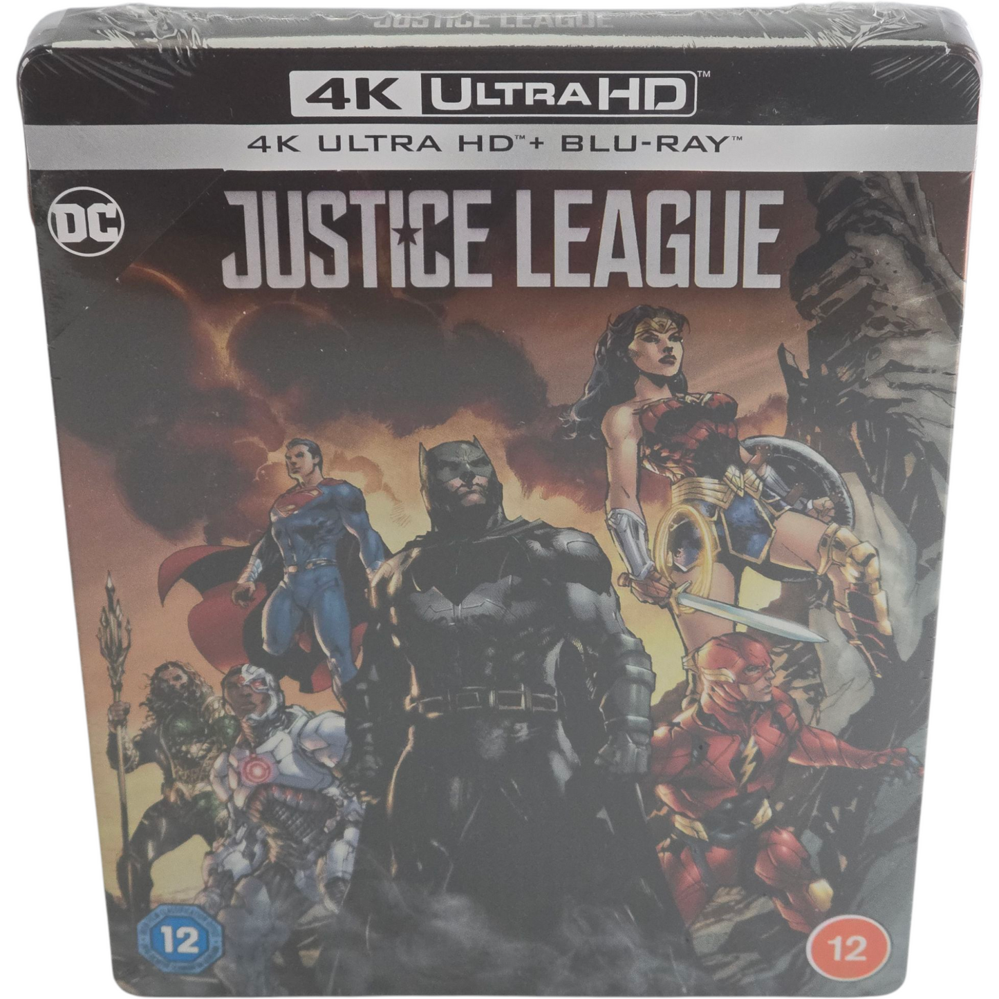 Justice League 4K Ultra HD +Blu-ray SteelBook Zavvi Ben Affleck 2020 Zone Libre