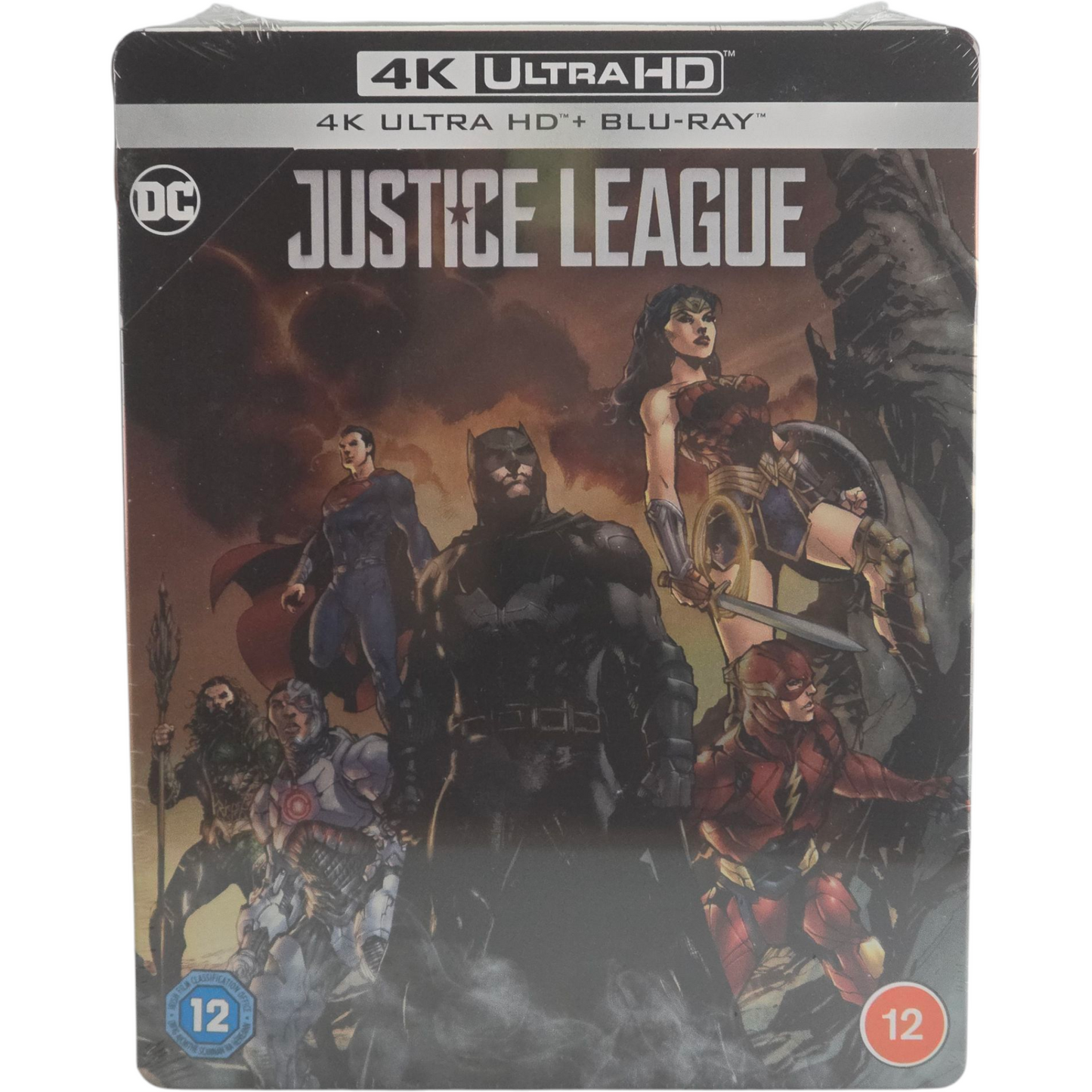 Justice League 4K Ultra HD +Blu-ray SteelBook Zavvi Ben Affleck 2020 Zone Libre