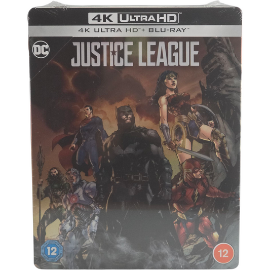 Justice League (2017) - SteelBook 4K Ultra HD + Blu-ray - Zone libre - vue 2