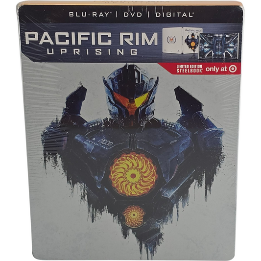 Pacific Rim: Uprising (2018) – SteelBook Blu-ray + DVD – Zone A – vue 2