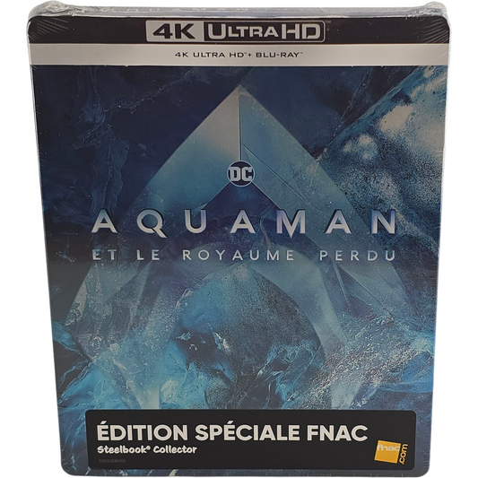 Aquaman et le Royaume perdu : SteelBook  4K Ultra HD + Blu-ray  Fnac Region B