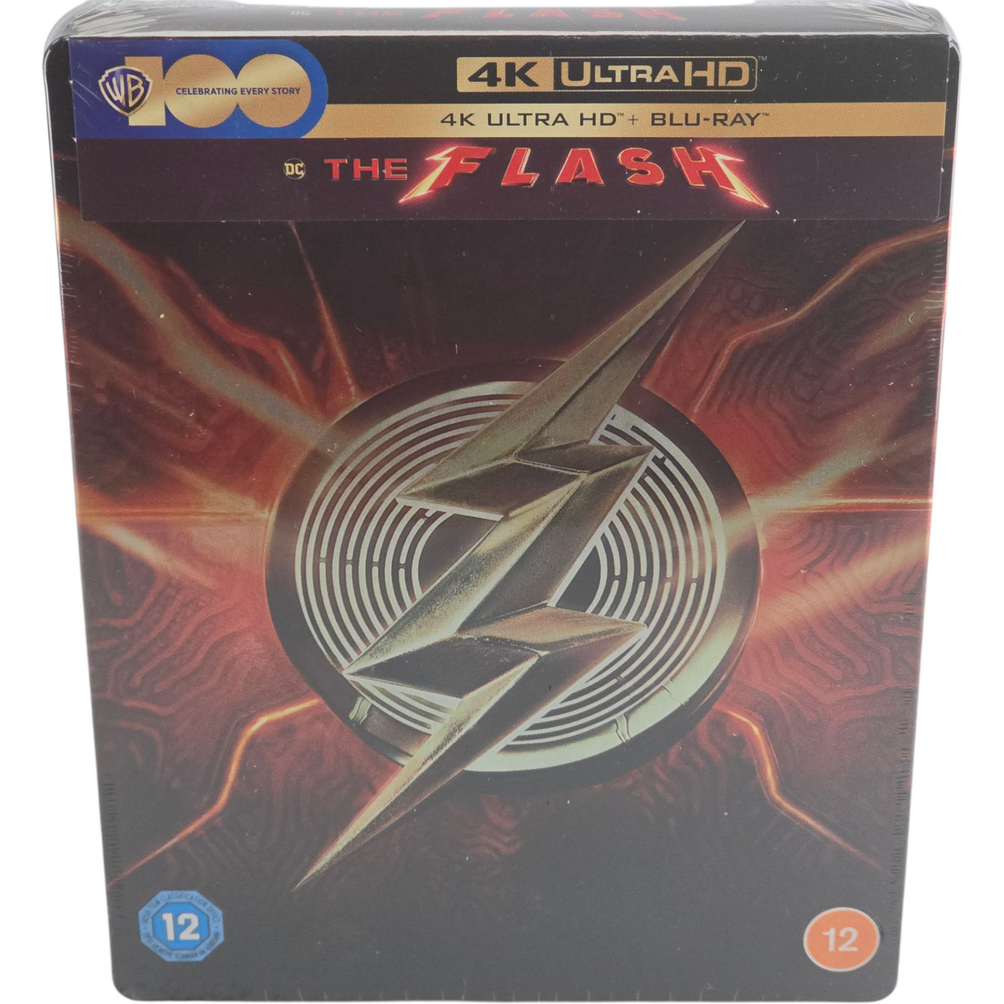 The Flash : SteelBook 4K Ultra HD + Blu-ray édt Ltd Ezra Miller, Michael Keaton