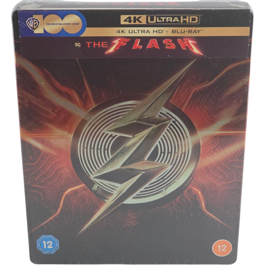 The Flash : SteelBook 4K Ultra HD + Blu-ray édt Ltd Ezra Miller, Michael Keaton