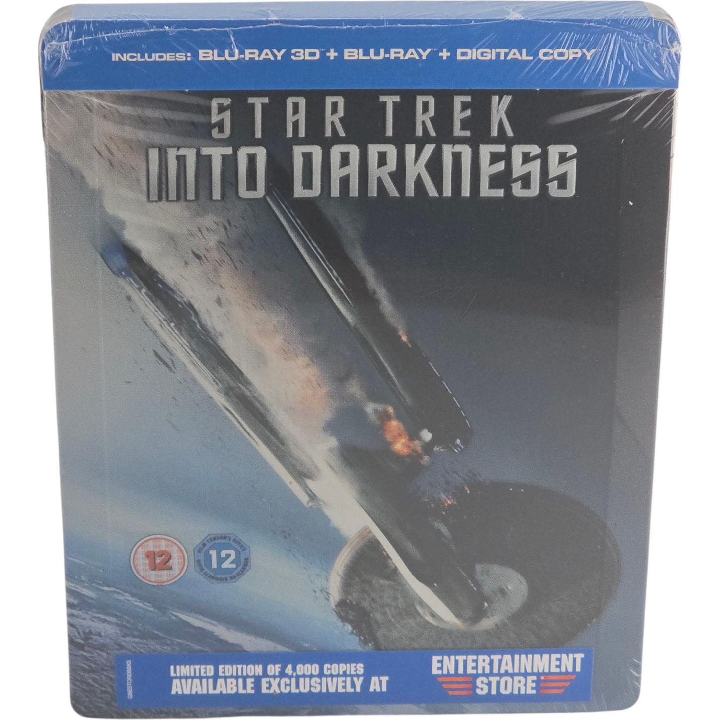 Star Trek Into Darkness Blu-ray 3D +2D Steelbook Débossé édt Ltd Zone Libre 2013