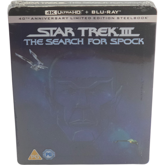 Star Trek III : The Search for Spock 4 K Ultra HD + Blu-ray SteelBook  Zone B