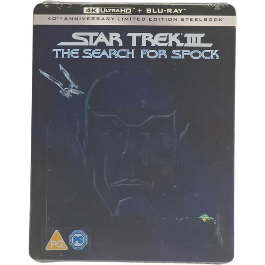 Star Trek III : À la recherche de Spock (1984) – SteelBook 4K Ultra HD + Blu-ray – Zone B