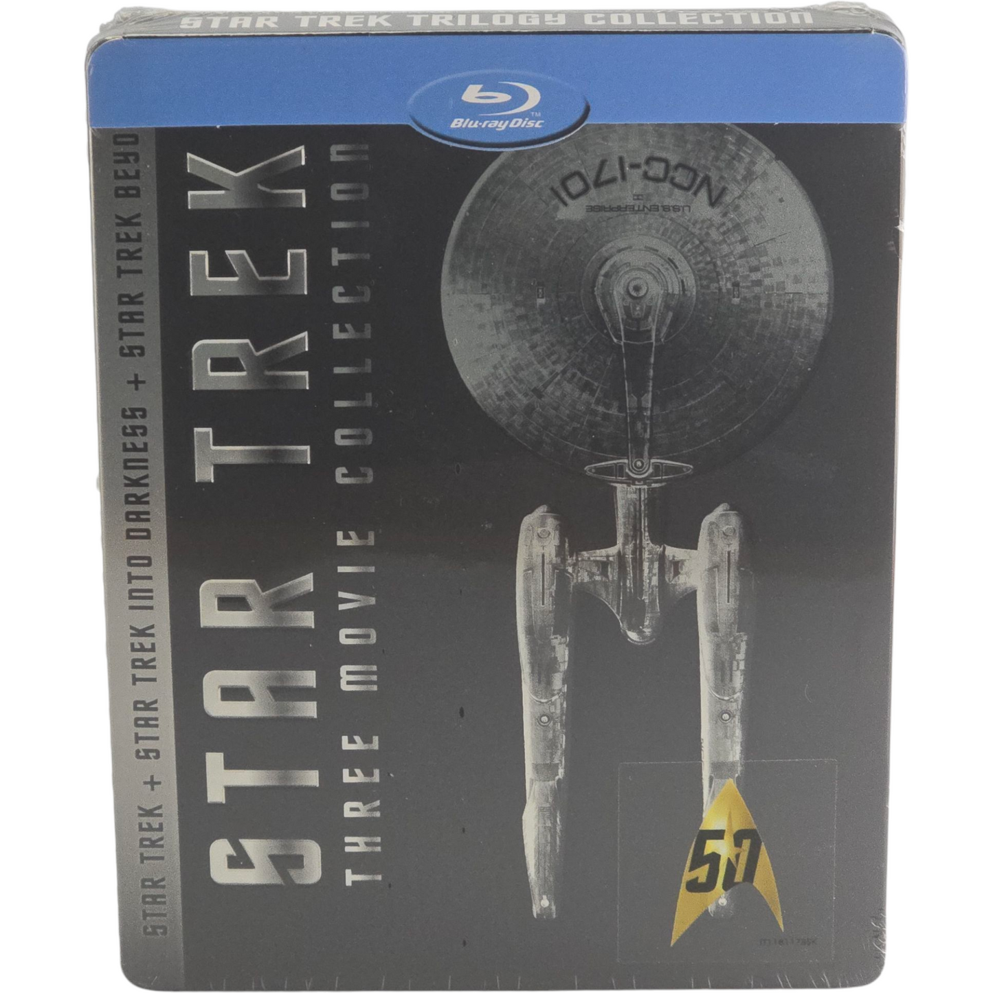 Star Trek Collection 3 Films Blu-ray SteelBook Débossé Ltd Chris Pine 2016 B Zone