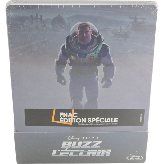 Buzz L’Éclair Blu-ray + DVD Steelbook Disney Collector Fnac + Livret 140 pages B