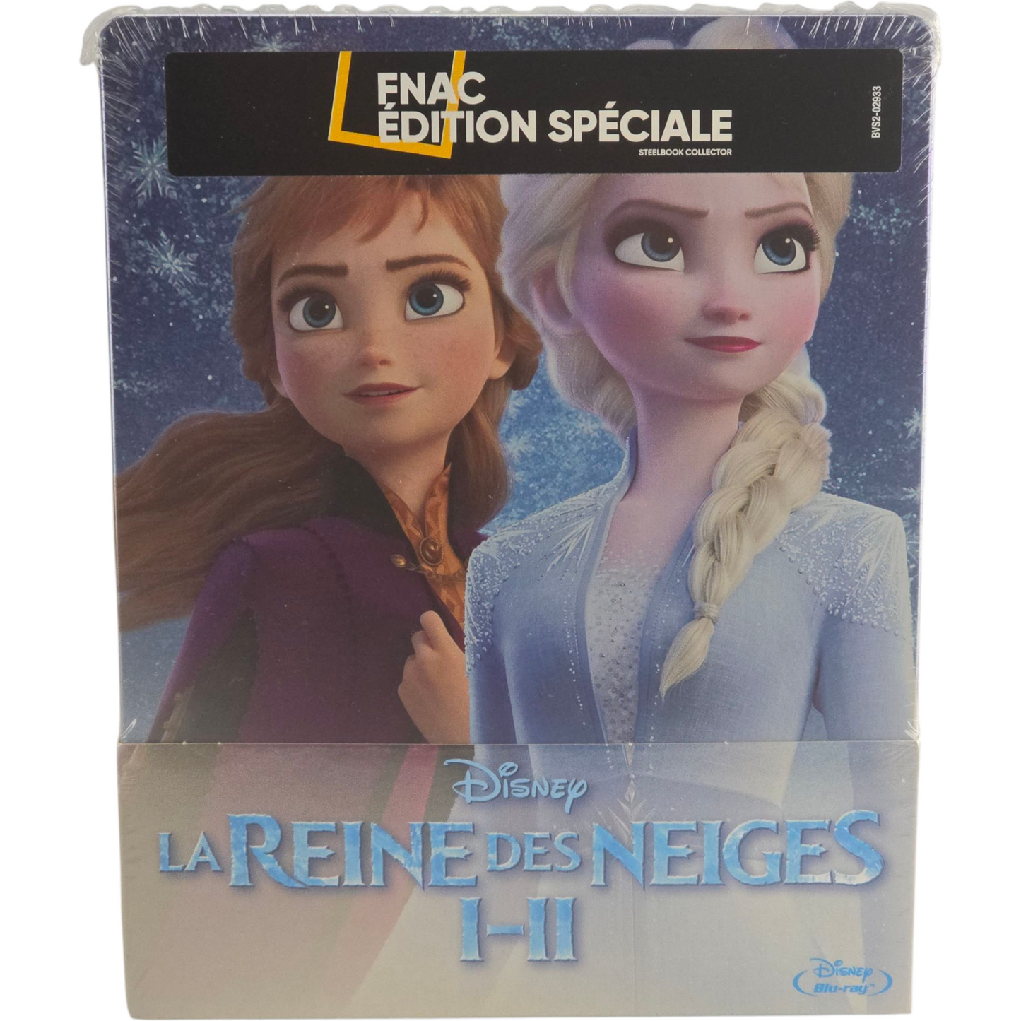 La Reine des Neiges 1+2 Disney Blu-ray SteelBook Fnac Exclusive limitée Region B
