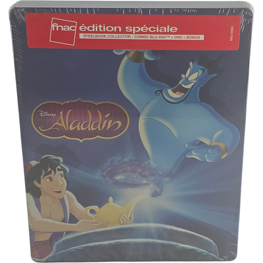 Aladdin Steelbook Fnac Exclusive | Limited Edition / Blu-ray + DVD 2017 Zone B