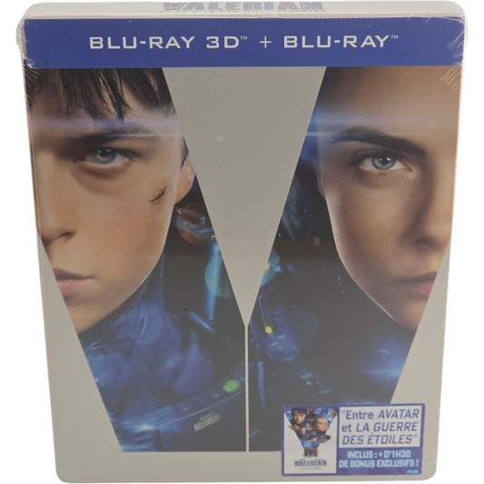 Valérian et la Cité des Mille Planètes SteelBook Blu-ray 3D + 2D + Bonus Zone B