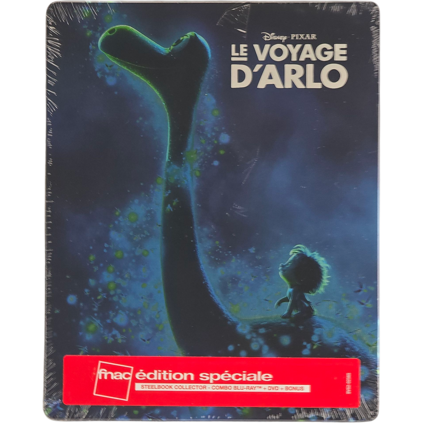 Le Voyage d'Arlo Steelbook Blu Ray +DVD The Good Dinosaur Disney Fnac 2017 B