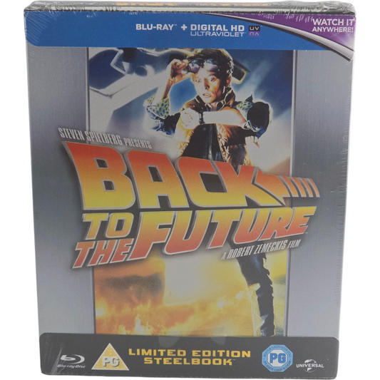 Retour vers le futur (1985) - SteelBook Blu-ray - Zone libre - vue 2
