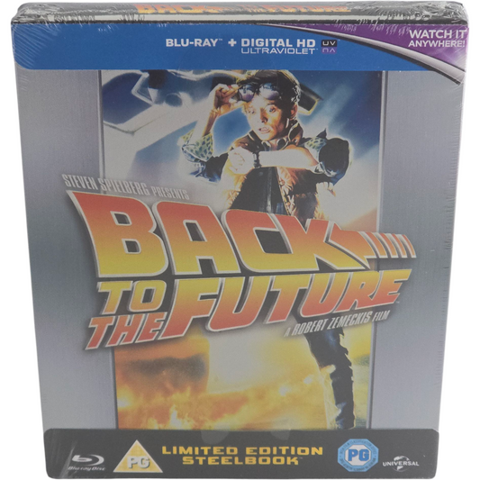 Retour vers le futur Blu-ray SteelBook Zavvi limitée 3000 ex 2015 Region Libre
