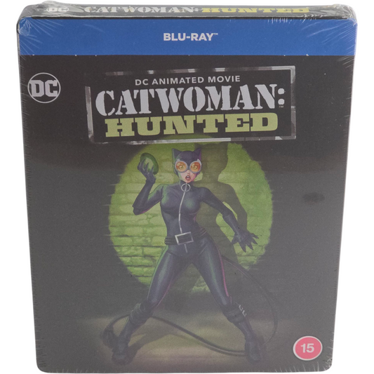 Catwoman : Hunted Blu-ray  SteelBook Zavvi Shinsuke Terasawa Warner Bros.2022 B