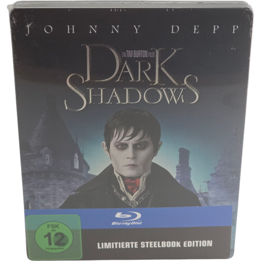 Dark Shadows Johnny Depp,Michelle Pfeiffer Blu-ray Steelbook Tim Burton Region B