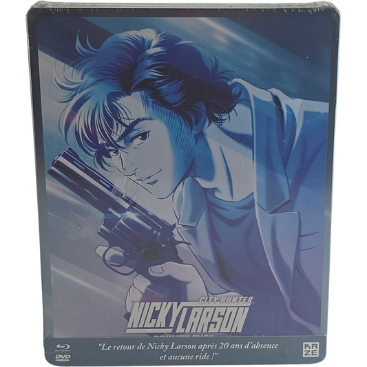 Nicky Larson City Hunter : Private Eyes (2019) - SteelBook Blu-ray + DVD - Zone B + Zone 2 - vue 2