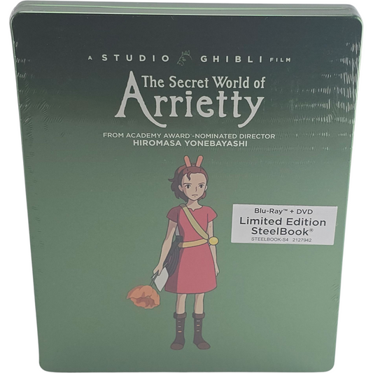 Le monde secret d'Arrietty Blu-ray +DVD SteelBook 借りぐらしのアリエッティ Region A