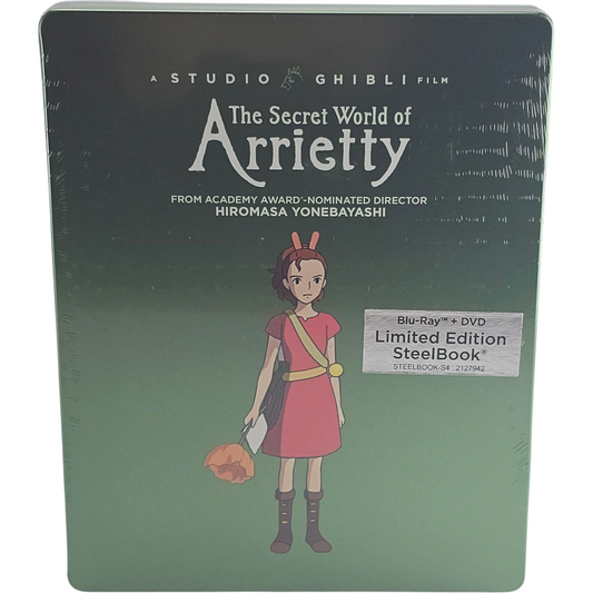 Le Monde secret d'Arrietty (2010) - SteelBook Blu-ray + DVD - Zone A + Zone 1 - vue 2