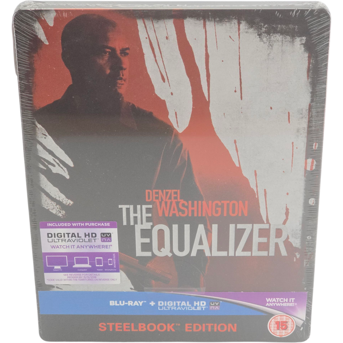The Equalizer Blu-ray Steelbook Débossé Zavvi 2015 Limitée 4000 Ex  [-18 Libre