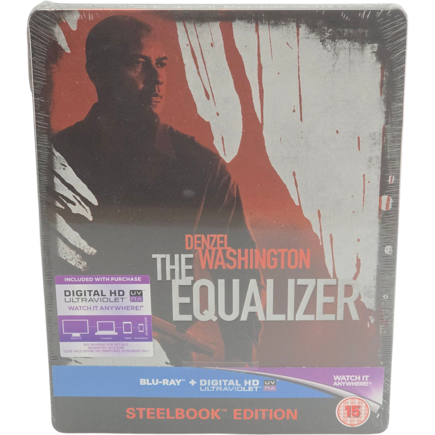 The Equalizer Blu-ray Steelbook Débossé Zavvi 2015 Limitée 4000 Ex  [-18 Libre