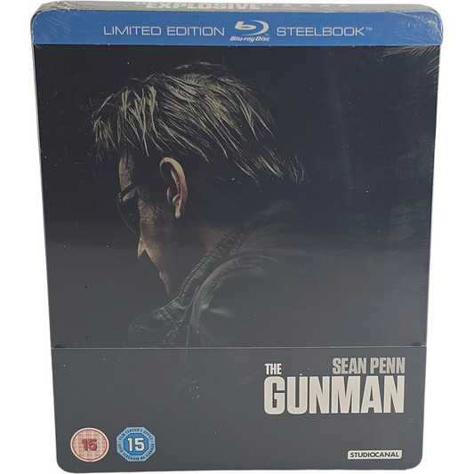 The Gunman (2015) – SteelBook Blu-ray – Zone B – vue 2