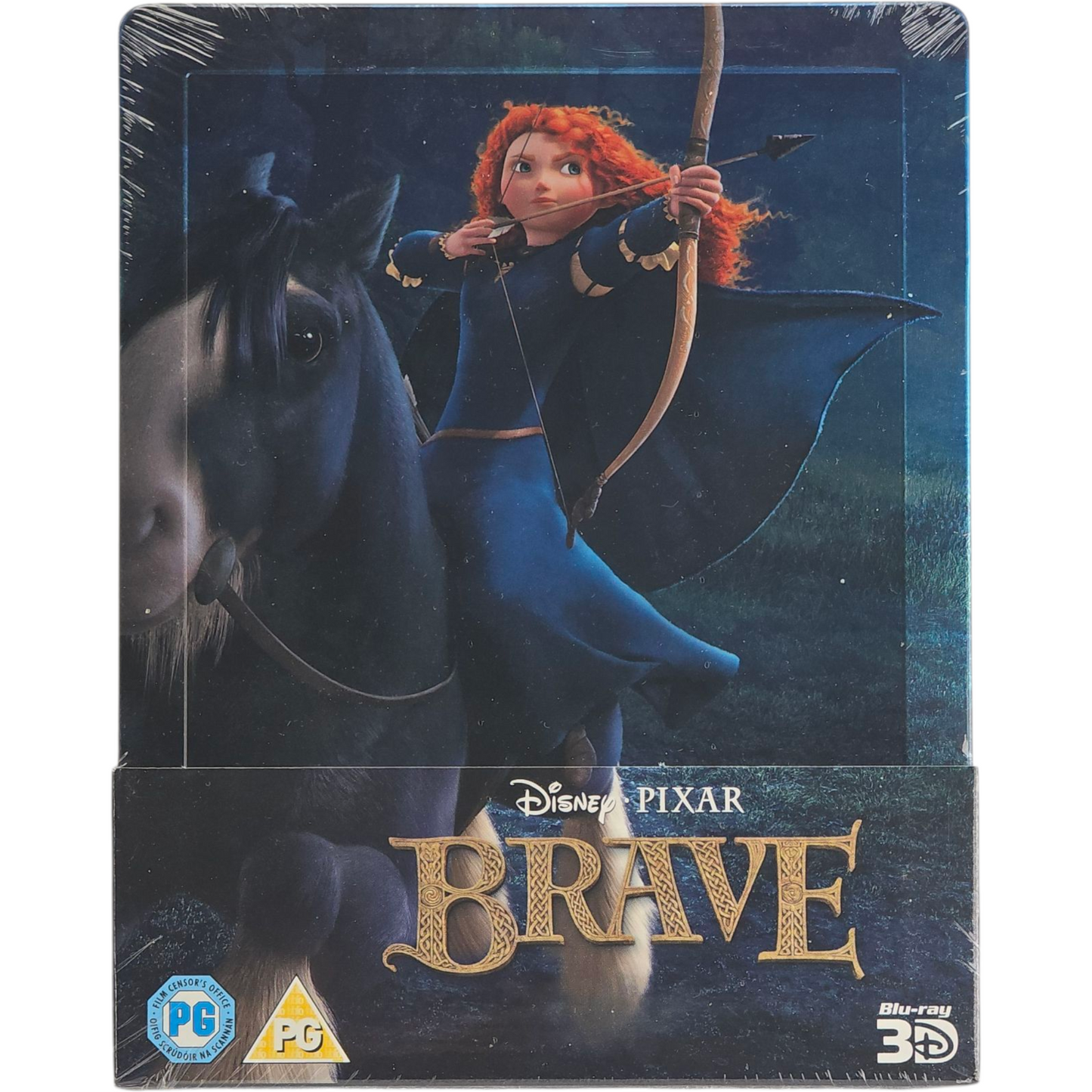 Brave Blu-ray 3D + Blu-ray SteelBook Disney Zavvi Edition limitée 2014 Region B