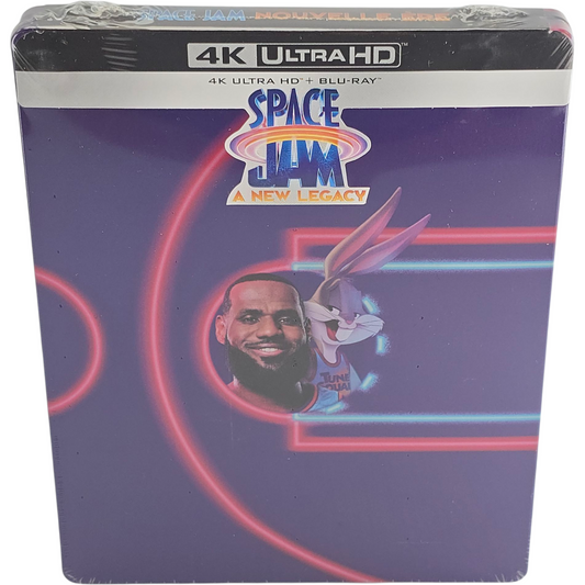 Space Jam : Un Nouvel Héritage 4K Ultra HD + Blu-ray Steelbook  2021 Zone Libre
