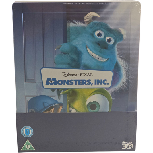 Monstres & Cie (2001) - SteelBook Blu-ray 3D + Blu-ray - Zone libre - vue 2