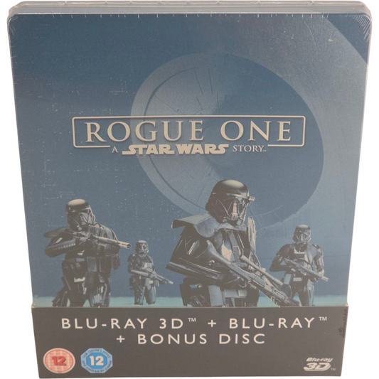Rogue One: A Star Wars Story Blu-ray 3D + Blu-ray SteelBook Zavvi Édition limitée 2017 Libre