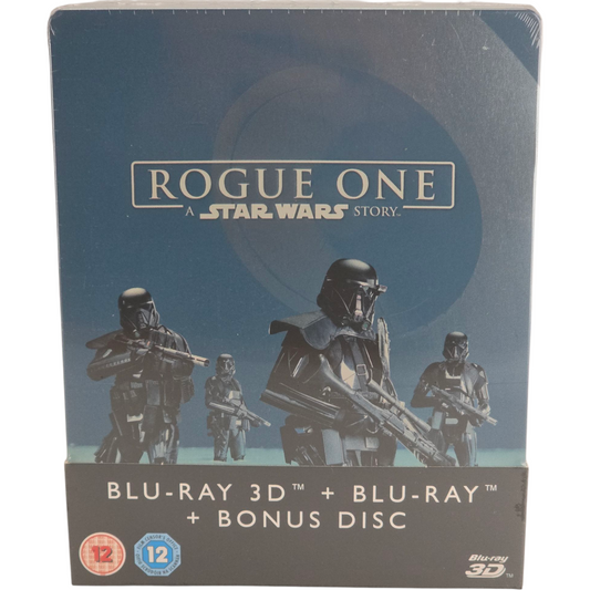 Rogue One: A Star Wars Story (2016) - SteelBook Blu-ray 3D + Blu-ray - Zone libre - vue 2
