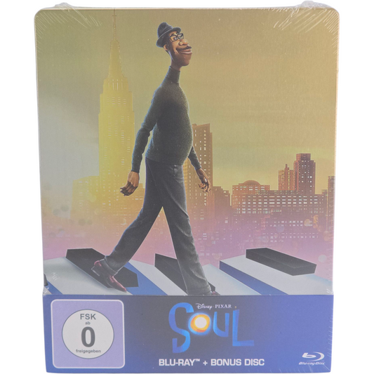 Soul (2020) - SteelBook Blu-ray - Zone B - vue 2