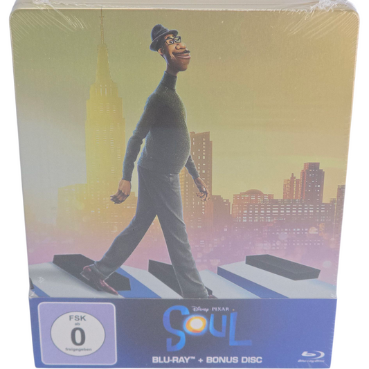 Soul  2020  Blu-ray  Steelbook  Disney / Buena Vista  Jamie Foxx 2021  Region B