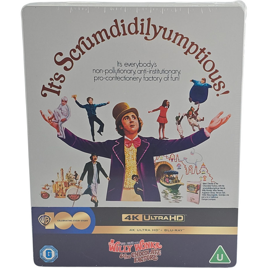 Willy Wonka & the Chocolate Factory (1971) – SteelBook 4K Ultra HD + Blu-ray – Toutes zones – vue 2
