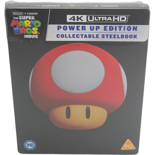 The Super Mario Bros. Movie  4K Ultra HD Steelbook  Chris Pratt  Region Libre