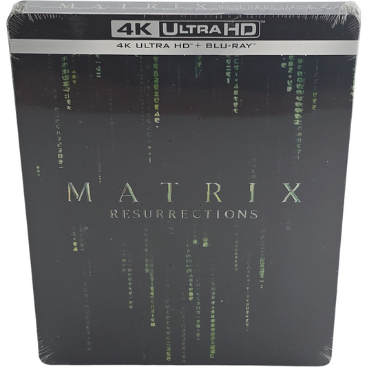 The Matrix Résurrections  4K Ultra HD + Blu-ray Steelbook Édition Limitée Libre