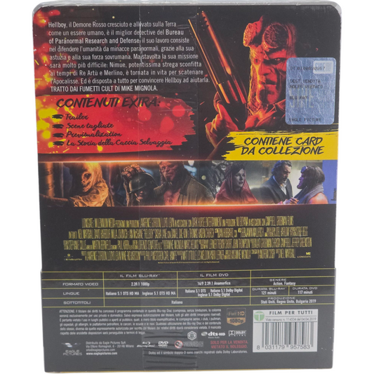 Hellboy (2019) - SteelBook Blu-ray + DVD - Zone B + Zone 2 - vue 3
