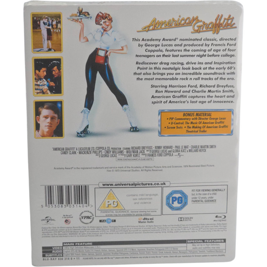 American Graffiti (1973) - SteelBook Blu-ray - Zone libre - vue 3