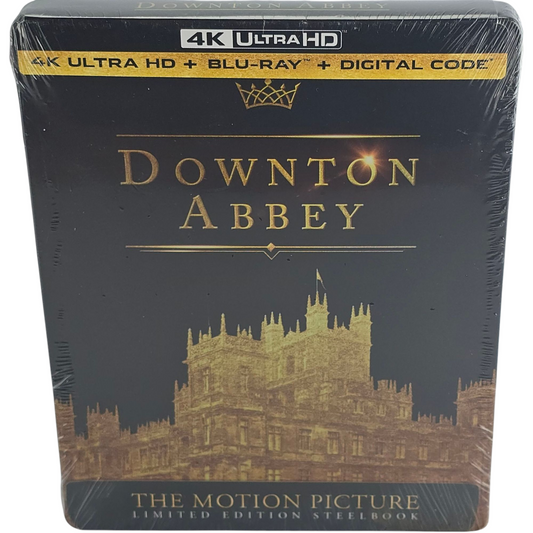 Downton Abbey 2019  4K Ultra HD + Blu-ray + Digital HD Steelbook 2022 Region A