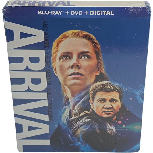 Arrival Blu-ray +DVD+Digital HD Steelbook Limitée Amy Adams,Jeremy Renner Zone A