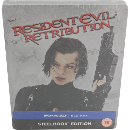 Resident Evil: Retribution  Blu-ray 3D + Blu-ray SteelBook Zavvi 2000 Ex [-18] B